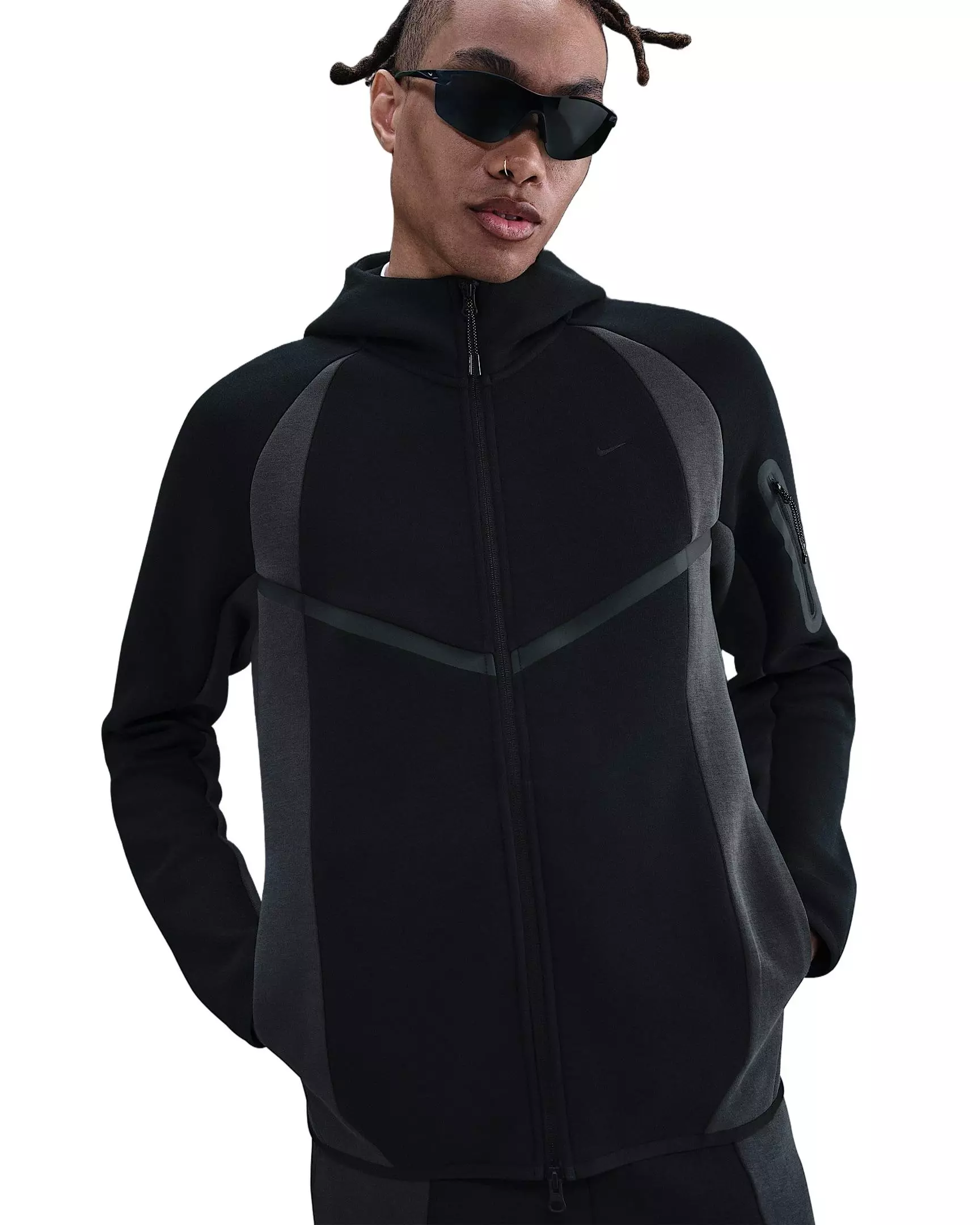 Nike Tech Color Block Windrunner Full-Zip Jacket | Hibbett